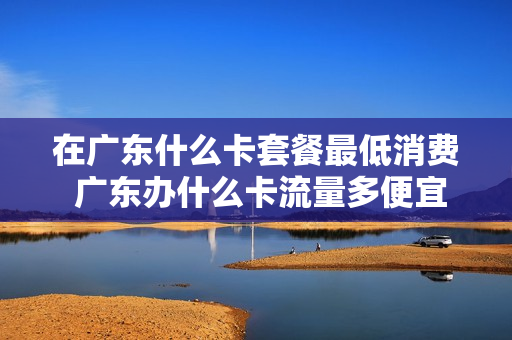 在广东什么卡套餐最低消费 广东办什么卡流量多便宜的