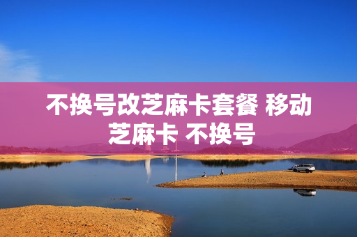 不换号改芝麻卡套餐 移动 芝麻卡 不换号