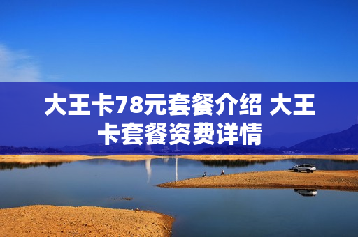 大王卡78元套餐介绍 大王卡套餐资费详情