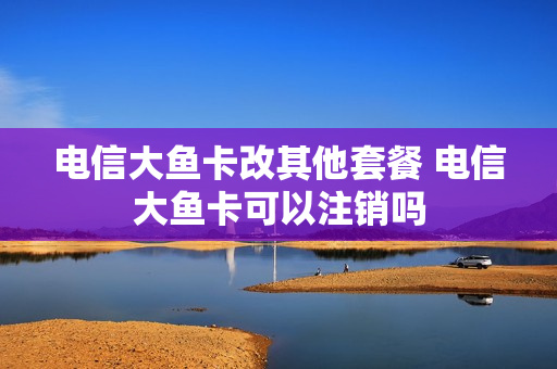 电信大鱼卡改其他套餐 电信大鱼卡可以注销吗