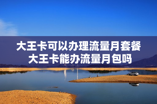 大王卡可以办理流量月套餐 大王卡能办流量月包吗
