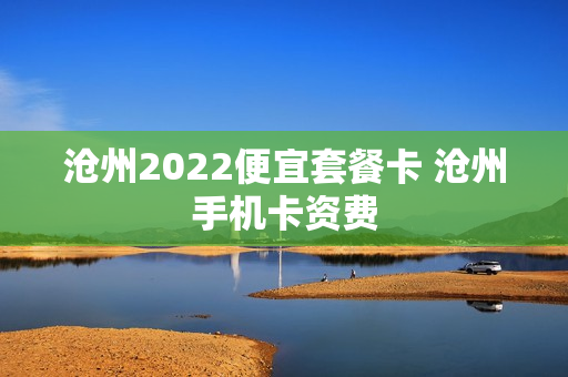 沧州2022便宜套餐卡 沧州手机卡资费