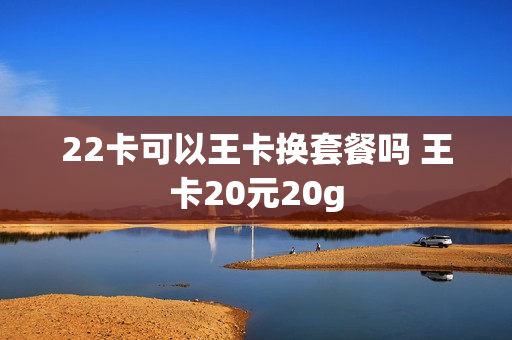 22卡可以王卡换套餐吗 王卡20元20g