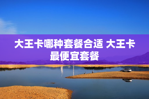 大王卡哪种套餐合适 大王卡最便宜套餐