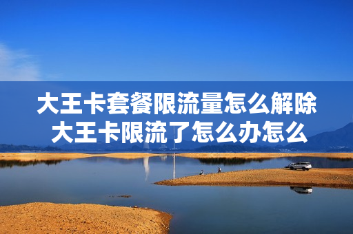 大王卡套餐限流量怎么解除 大王卡限流了怎么办怎么恢复限流