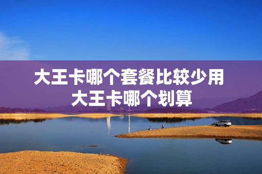 大王卡哪个套餐比较少用 大王卡哪个划算