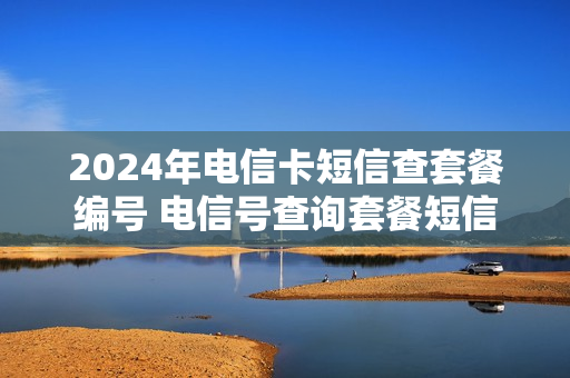 2024年电信卡短信查套餐编号 电信号查询套餐短信