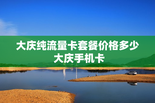 大庆纯流量卡套餐价格多少 大庆手机卡