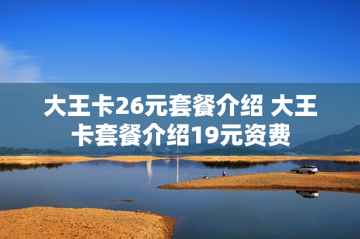 大王卡26元套餐介绍 大王卡套餐介绍19元资费