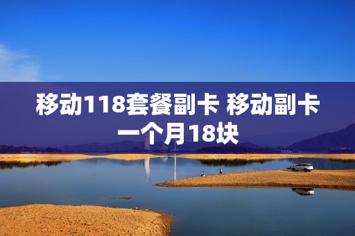 移动118套餐副卡 移动副卡一个月18块
