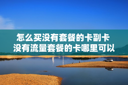 怎么买没有套餐的卡副卡 没有流量套餐的卡哪里可以买