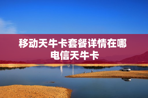移动天牛卡套餐详情在哪 电信天牛卡
