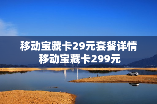 移动宝藏卡29元套餐详情 移动宝藏卡299元