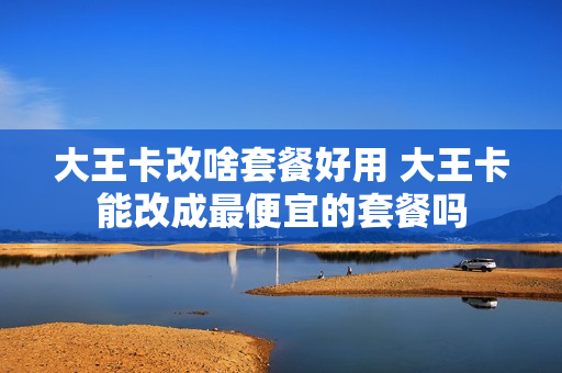 大王卡改啥套餐好用 大王卡能改成最便宜的套餐吗
