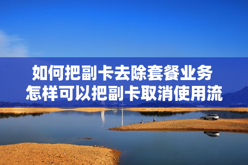 如何把副卡去除套餐业务 怎样可以把副卡取消使用流量