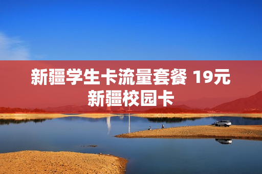 新疆学生卡流量套餐 19元新疆校园卡