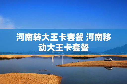 河南转大王卡套餐 河南移动大王卡套餐