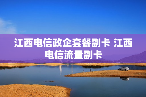 江西电信政企套餐副卡 江西电信流量副卡