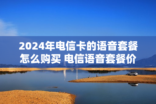 2024年电信卡的语音套餐怎么购买 电信语音套餐价格表2021