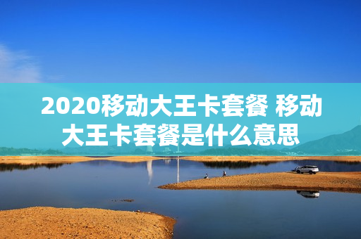 2020移动大王卡套餐 移动大王卡套餐是什么意思