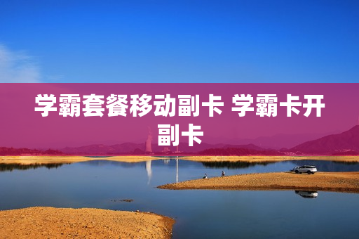 学霸套餐移动副卡 学霸卡开副卡