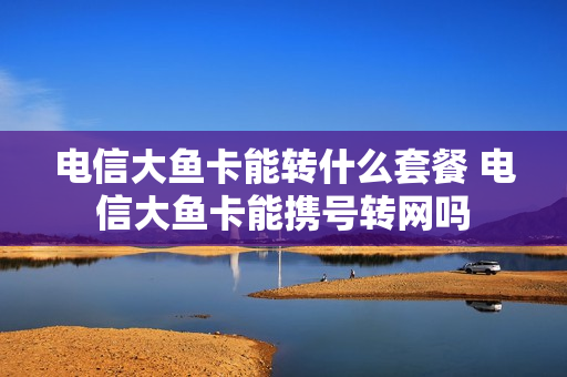 电信大鱼卡能转什么套餐 电信大鱼卡能携号转网吗