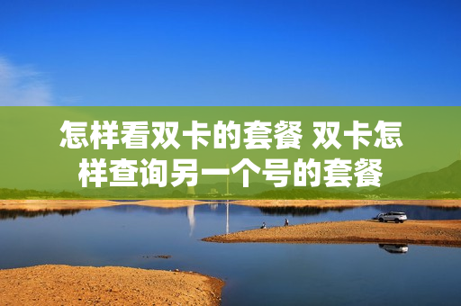 怎样看双卡的套餐 双卡怎样查询另一个号的套餐