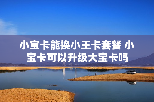 小宝卡能换小王卡套餐 小宝卡可以升级大宝卡吗