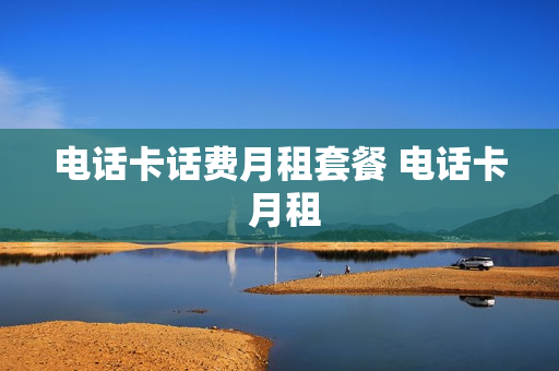 电话卡话费月租套餐 电话卡 月租