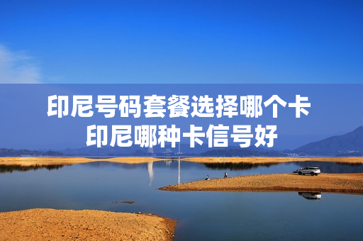 印尼号码套餐选择哪个卡 印尼哪种卡信号好