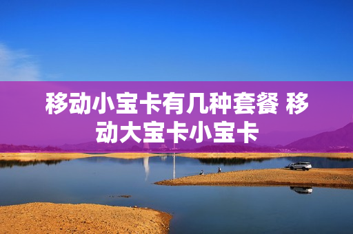 移动小宝卡有几种套餐 移动大宝卡小宝卡