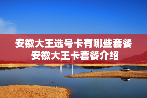 安徽大王选号卡有哪些套餐 安徽大王卡套餐介绍