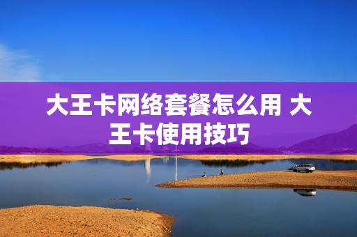 大王卡网络套餐怎么用 大王卡使用技巧