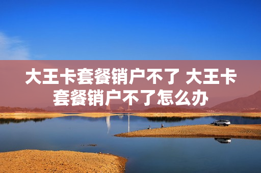 大王卡套餐销户不了 大王卡套餐销户不了怎么办