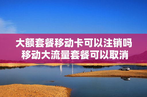 大额套餐移动卡可以注销吗 移动大流量套餐可以取消吗