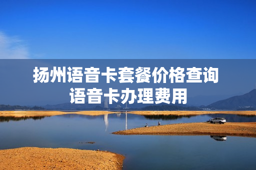扬州语音卡套餐价格查询 语音卡办理费用