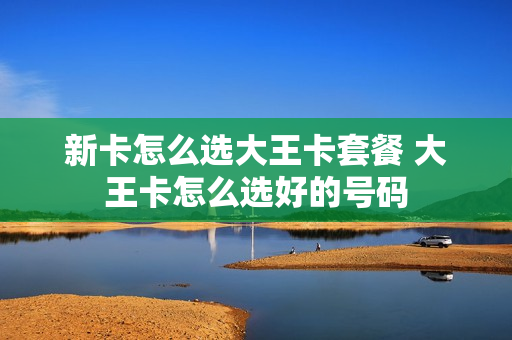 新卡怎么选大王卡套餐 大王卡怎么选好的号码
