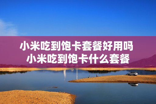 小米吃到饱卡套餐好用吗 小米吃到饱卡什么套餐