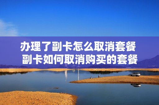 办理了副卡怎么取消套餐 副卡如何取消购买的套餐