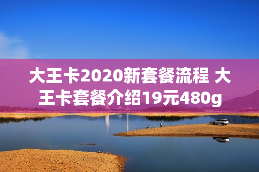 大王卡2020新套餐流程 大王卡套餐介绍19元480g
