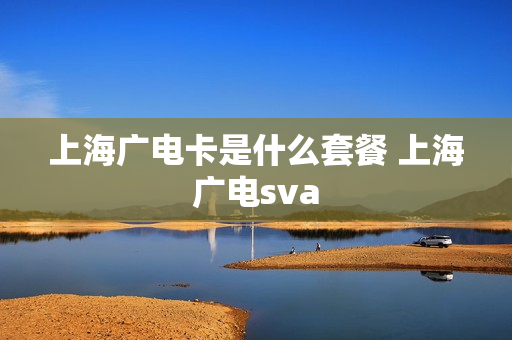 上海广电卡是什么套餐 上海广电sva