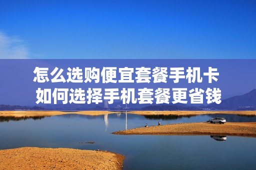 怎么选购便宜套餐手机卡 如何选择手机套餐更省钱