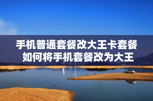 手机普通套餐改大王卡套餐 如何将手机套餐改为大王卡套餐