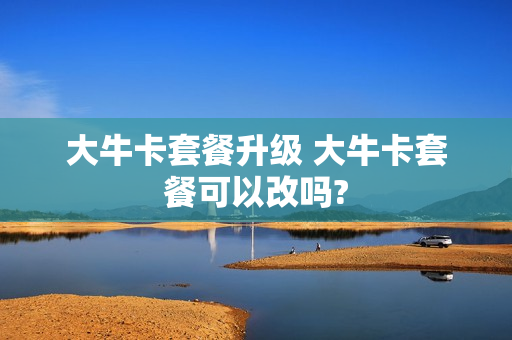 大牛卡套餐升级 大牛卡套餐可以改吗?
