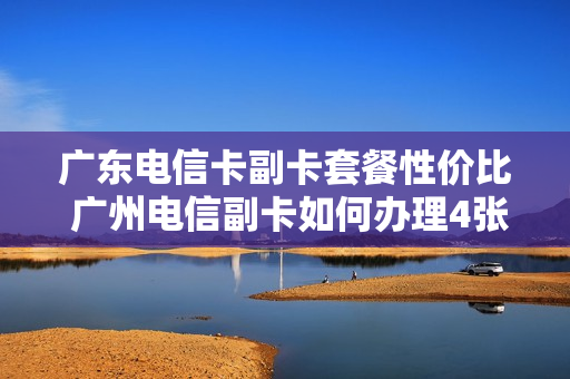 广东电信卡副卡套餐性价比 广州电信副卡如何办理4张副卡