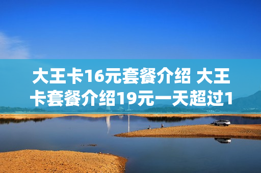 大王卡16元套餐介绍 大王卡套餐介绍19元一天超过1g