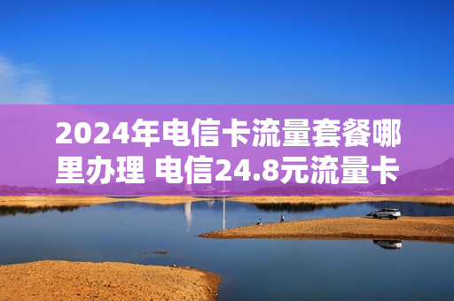 2024年电信卡流量套餐哪里办理 电信24.8元流量卡