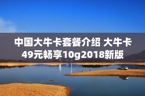 中国大牛卡套餐介绍 大牛卡49元畅享10g2018新版