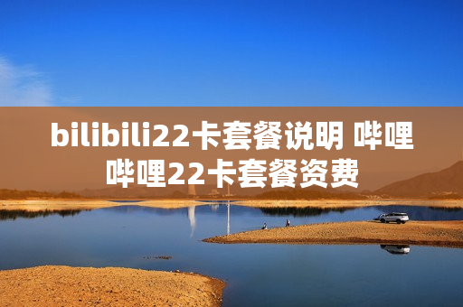 bilibili22卡套餐说明 哔哩哔哩22卡套餐资费