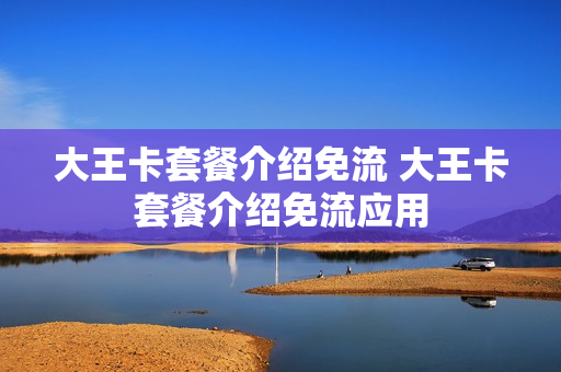大王卡套餐介绍免流 大王卡套餐介绍免流应用